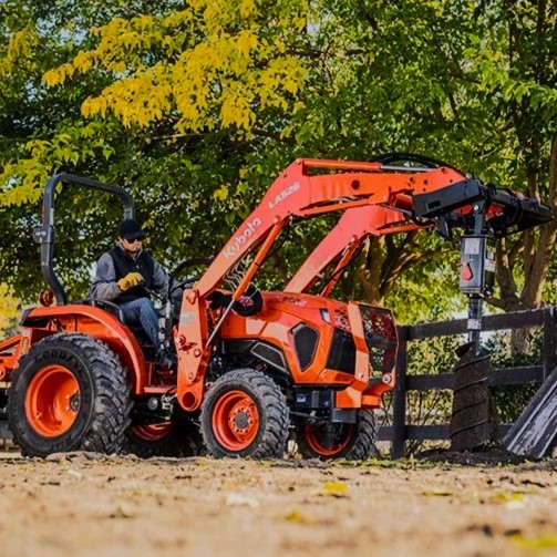 Kubota L3902 Tractor and LA526 Loader