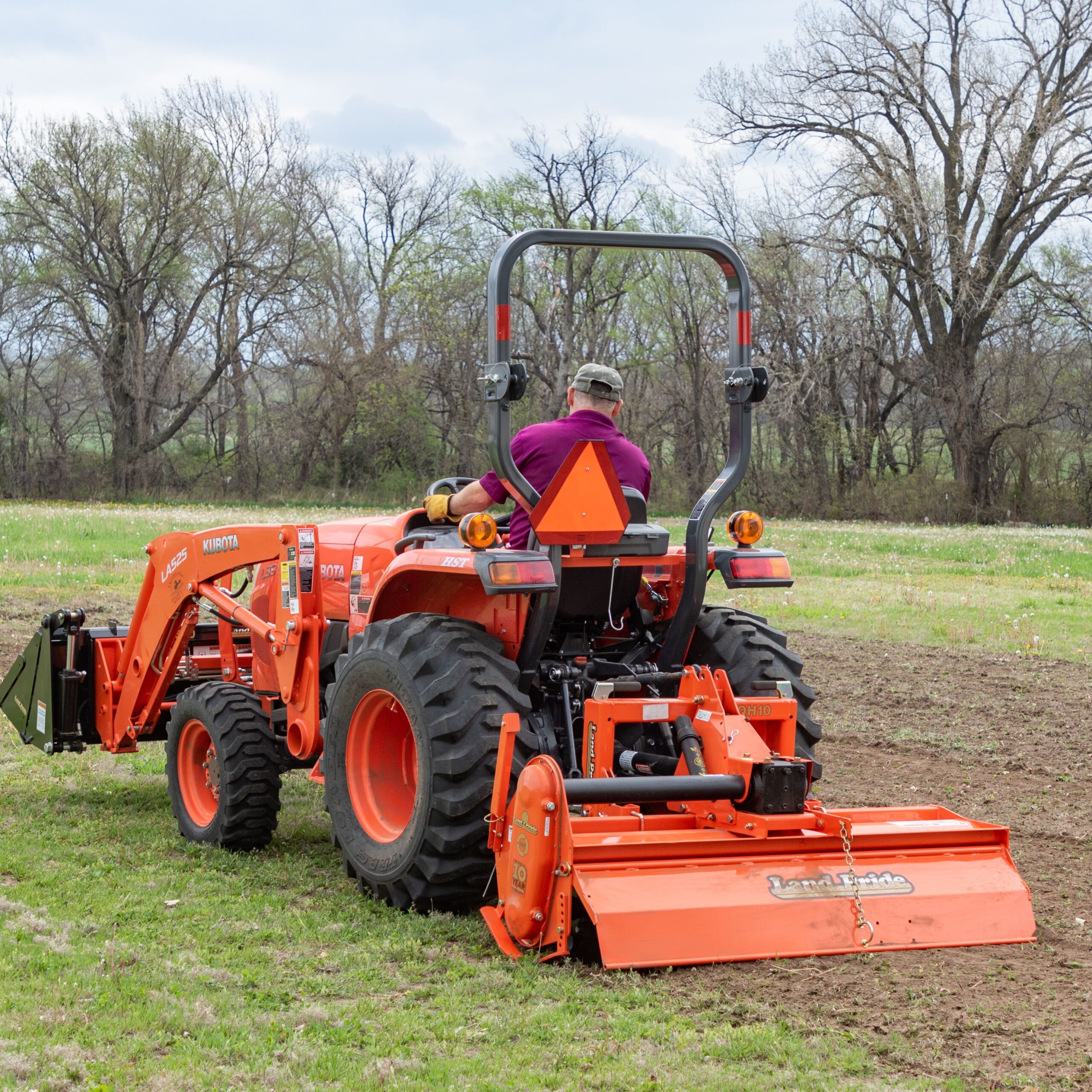 Land Pride RTR1266 66 inch tiller