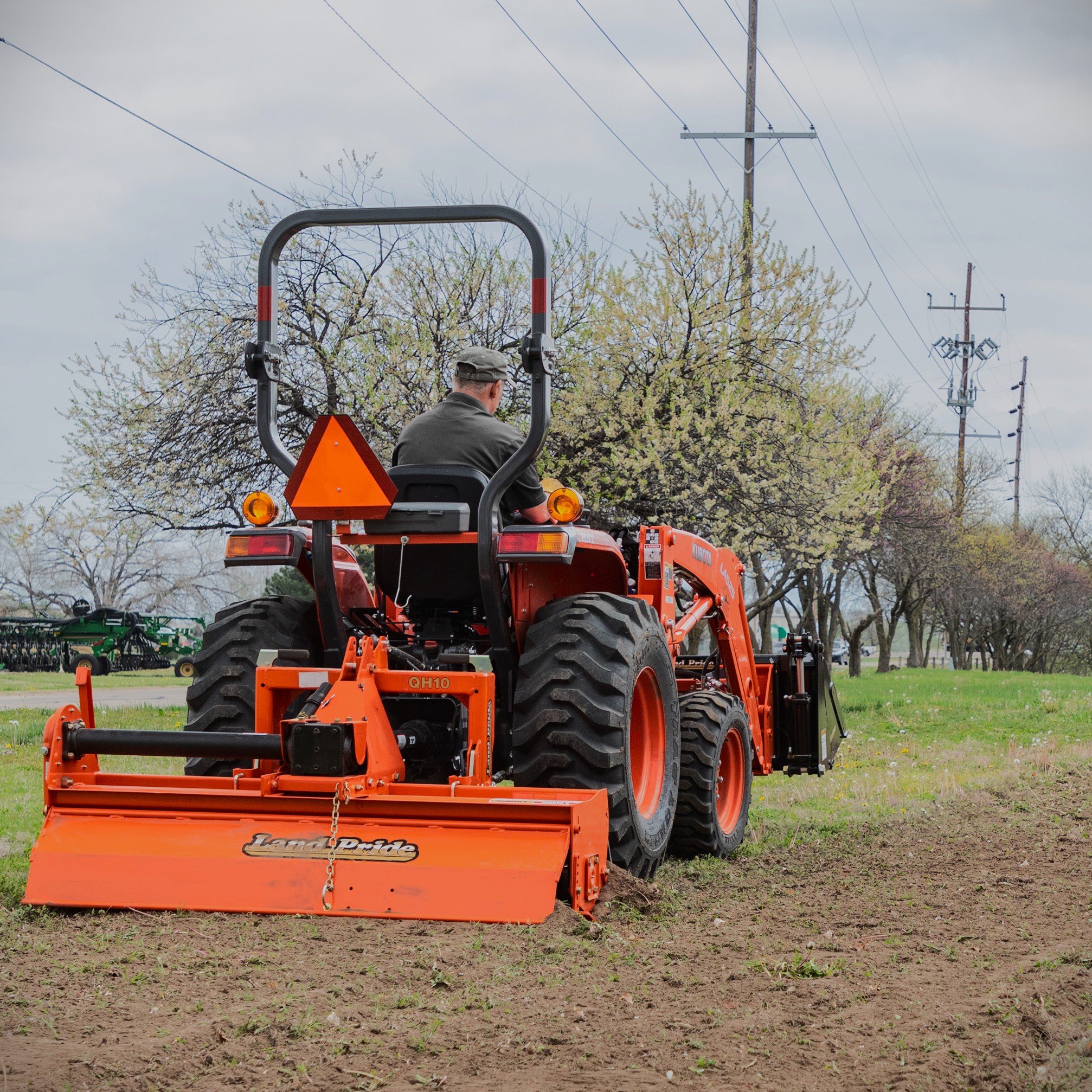 Land Pride RTR1274 74 inch tiller